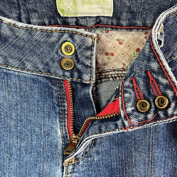 Women’s size 7/8 x 34 twenty x wrangler jeans 2 snap & low rise zip Straight leg - Picture 4 of 11